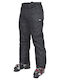 Trespass MABTSKF20001 Pantaloni de schi și snowboard pentru bărbați Ski & Snowboard Negru