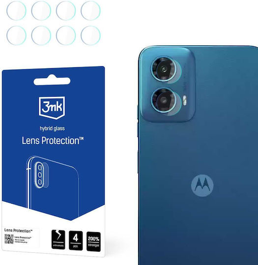3MK Lens Camera Protection Membrane Transparent for the Motorola Moto G34 5G