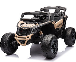 Can Am Maverick Buggy One-Seater with Remote Control Licensed 24 Volt Beige
