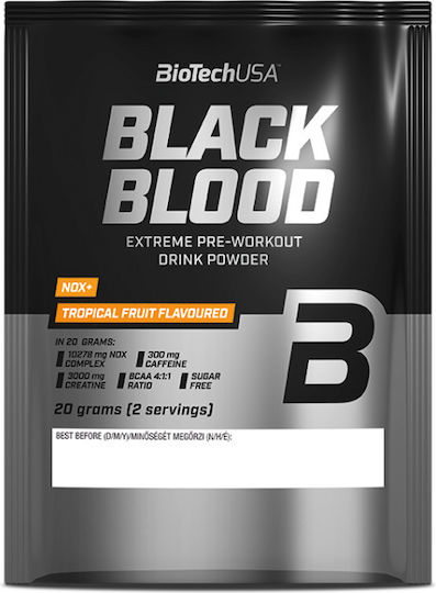 Biotech USA Black Blood Nox+ 20gr Fructe Tropicale
