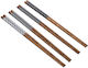 Butlers Essstäbchen Hölzernes Braun 4pcs