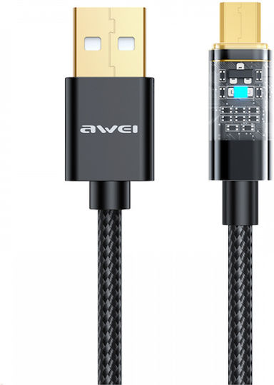 Awei 1m LED USB 2.0 to micro USB Cable (887691)