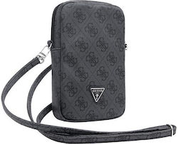 Guess 4g Triangle Logo Wallet Arm Band Black GUWBZP4GFTSK