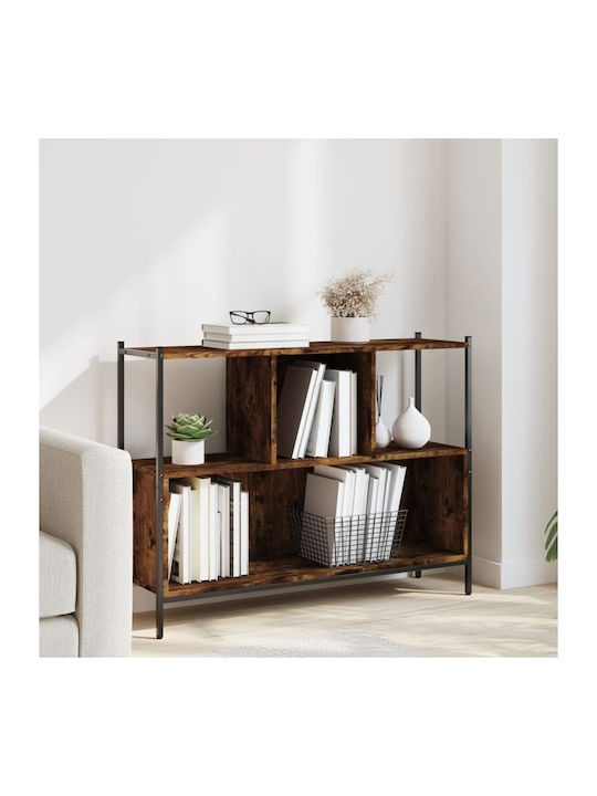 Bookcase Smoky Oak 102x28x77.5cm