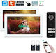 Joytimer Wireless Video Intercom Set Wi-Fi White