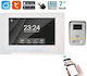 Joytimer Wireless Video Intercom Set Wi-Fi White