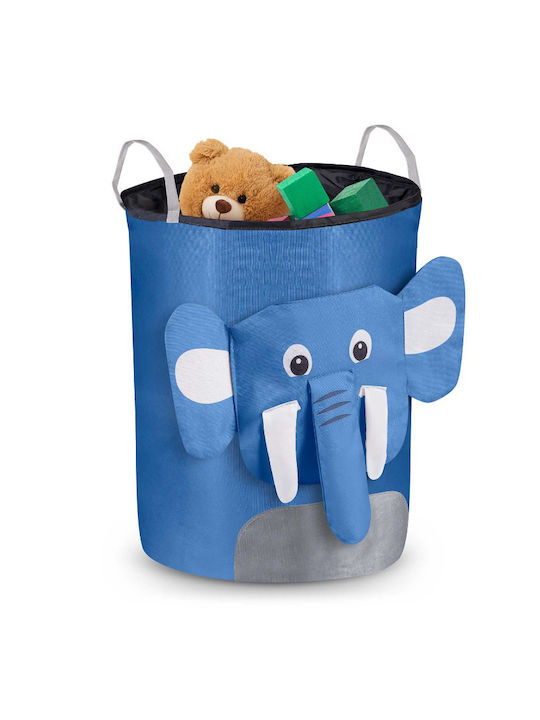 Nukido Kids Toy Storage Basket Blue