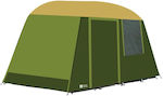 Salty Tribe CALUSA Camping Tent Igloo Green 3 Seasons for 6 People 360x220x180cm