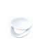 Sidirela Plastic Soft Close Toilet Seat White 42cm