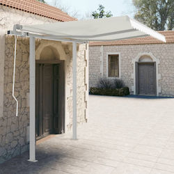 vidaXL Gartenpergola-Säulen aus 300x245cm 1Stück Weiße