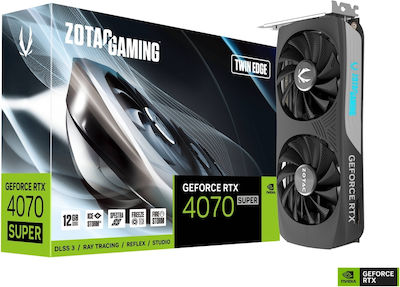 Zotac GeForce RTX 4070 Super 12GB GDDR6X Zwillingskante Grafikkarte