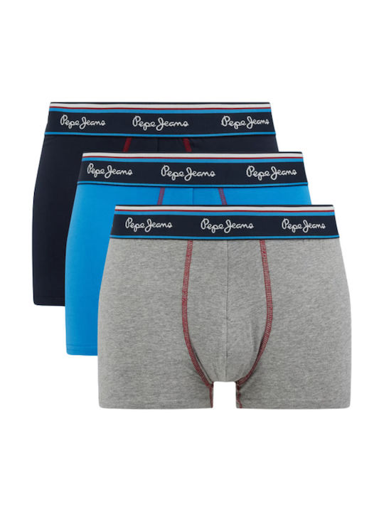 Pepe Jeans Boxeri pentru bărbați Multicolor 3Pachet