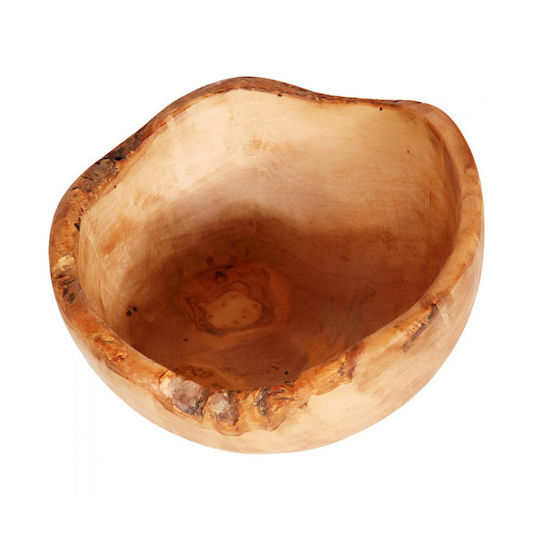 AristonLab Dekorative Schüssel Hölzernes Beige 1Stück