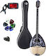 Musicland Μπουζούκι Musicland K1-8 BK Deluxe Set 2 Χειροποίητο Τετράχορδο