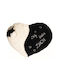 Sofa Cushion White-Black 80x90cm