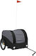 Vidaxl Bicycle Trailer Black 45 Kg Iron
