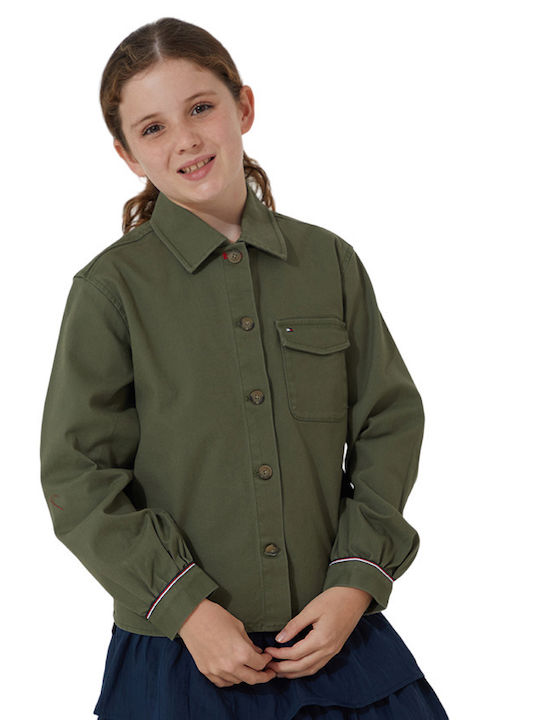 Tommy Hilfiger Kids Shirt Khaki