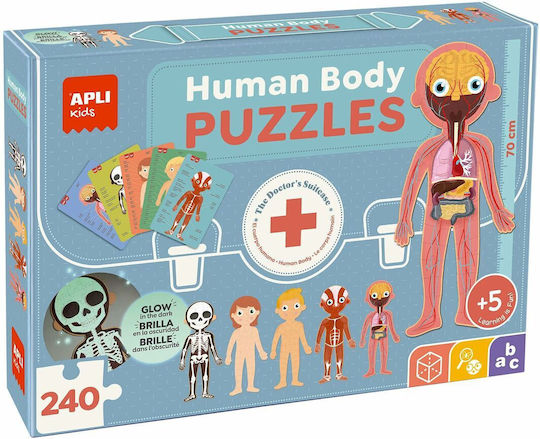 Детски Пъзел за 5+ години+ Години 240бр Apli Kids