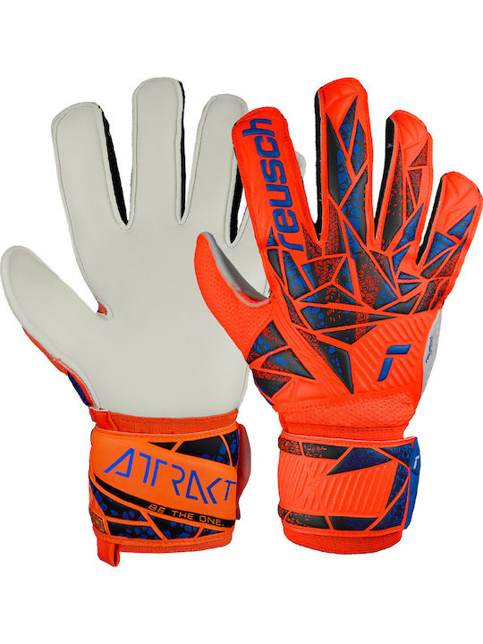 Reusch Reusch Attrakt Solid Adults Goalkeeper Gloves Orange