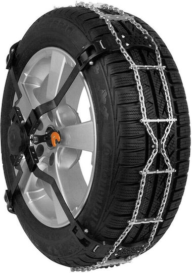No 889 Spider Type Snow Chains Thickness 9mm Passenger Car 2pcs