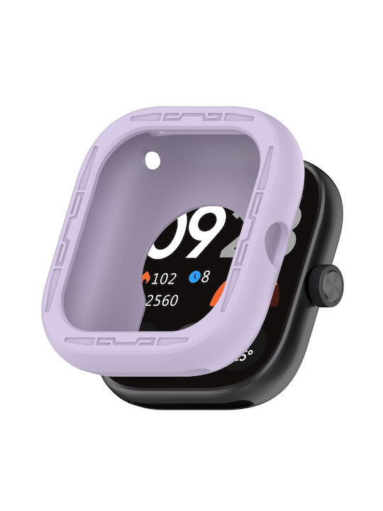 Θήκη Σιλικόνης σε Μωβ χρώμα για το Redmi Watch 4