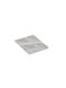 Alphab2b Rectangular Bench Made of Chipboard in White Colour 40x60x2.8cm GR-WT01VENATO