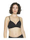 Bra without Underwire Black