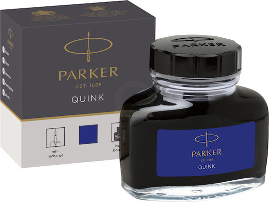 Parker Ανταλλακτικό Μελάνι για Στυλό Μπλε 75ml