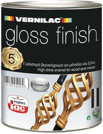 Vernilac Βερνικόχρωμα 0.75lt Νο121 Κίτρινο Γυαλιστερό