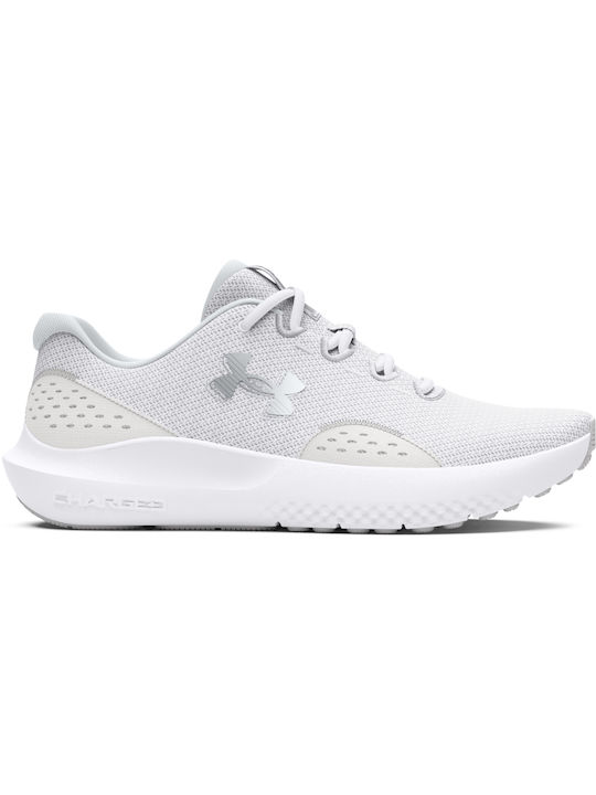 Under Armour Charged Surge 4 Γυναικεία Αθλητικά Παπούτσια Running Λευκά