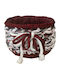 Damen Necessaire in Burgundisch Farbe 17cm
