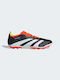 Adidas Predator 24 League Low AG Low Football Shoes with Cleats Core Black / Cloud White / Solar Red