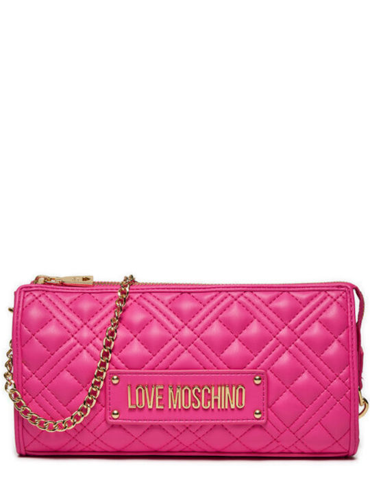 Moschino Damen Tasche Schulter Rosa