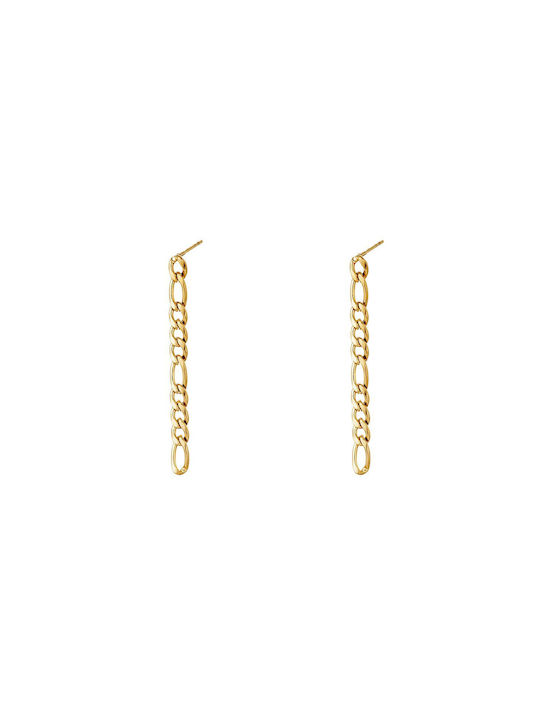 Earrings made of Steel Gold Plated