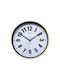 Versa Wall Clock Plastic White