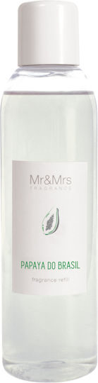 Mr & Mrs Fragrance Refill Liquid for Diffuser with Fragrance Papaya JR2BLAN021 200ml