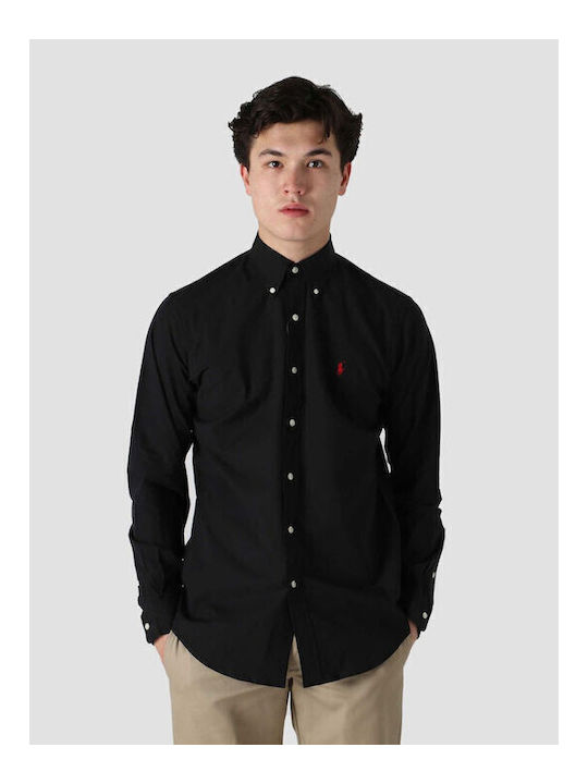 Ralph Lauren Men's Shirt Long Sleeve Black