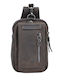 Leather Men's Bag Shoulder / Crossbody Brown