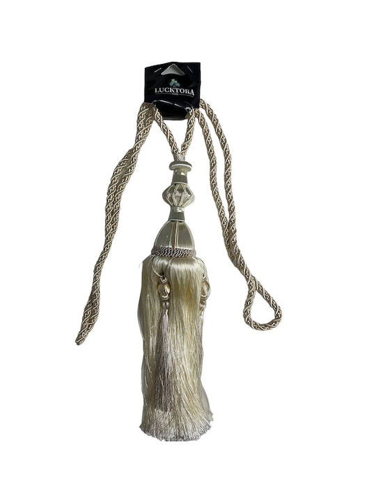 Fhq Tie-Back Rope made of Metal Ecru 1pcs