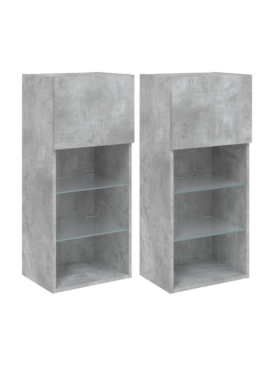 Hanging Living Room Cabinet made of Particle Bo...