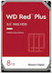 Western Digital Red Plus 8TB HDD Hard Drive 3.5" SATA III 5400rpm with 256MB Cache for NAS