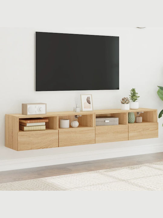 Έπιπλο Τηλεόρασης Μπεζ Μ80xΠ30xΥ30cm