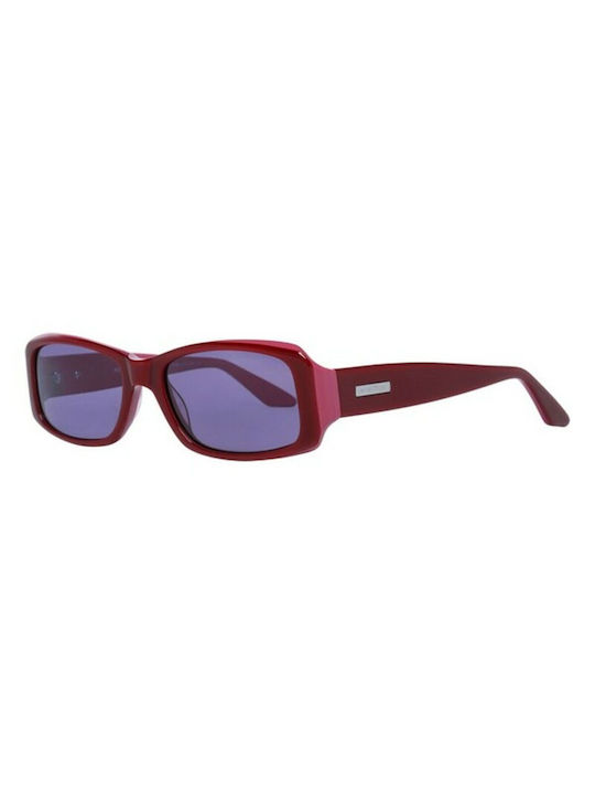 MORE & MORE Sonnenbrillen mit Rot Rahmen und Gray Linse 54299 390
