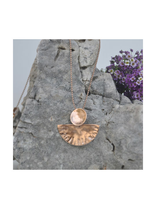 FantazyStores Necklace with Pink Gold Plating