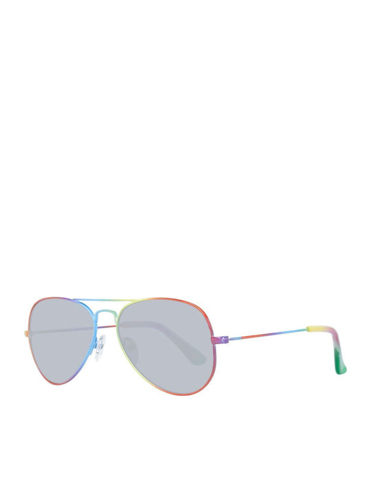 Skechers Bărbătești Ochelari de soare cu Multicolor Cadru și Gri Lentilă SE9069 77X