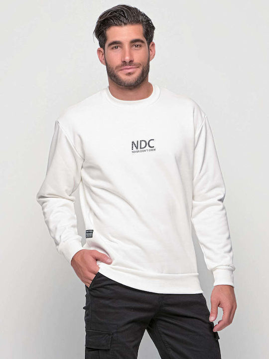 Ndc Herren Sweatshirt Weiß