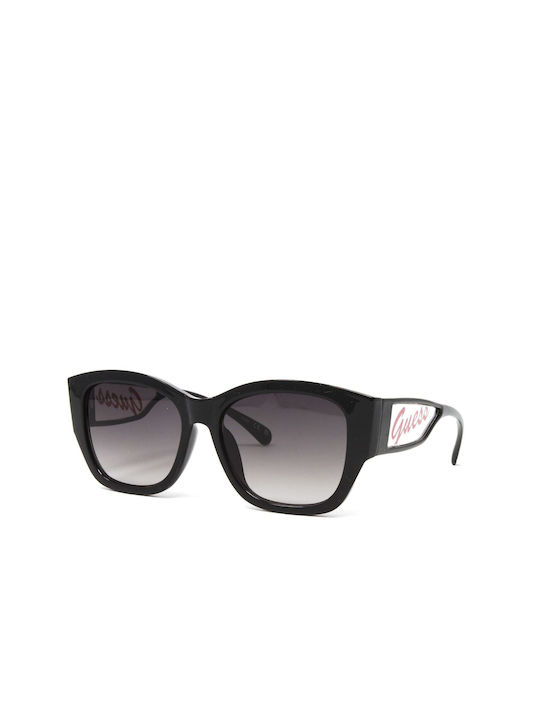 Guess Women's Sunglasses with Black Plastic Frame and Black Gradient Lens GF0403 01B