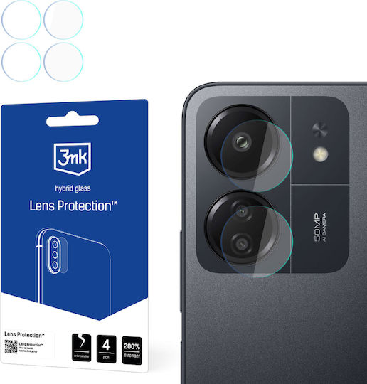 3MK Lens Protect Προστασία Κάμερας Tempered Glass Διάφανο για το Redmi 13C / Poco C65