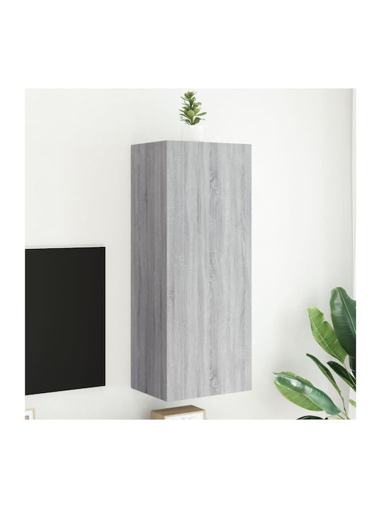 Ντουλάπι Τοίχου Γκρι Sonoma 40.5x30x102εκ.