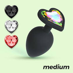 Crushious Анален Щепсел Medium Черен